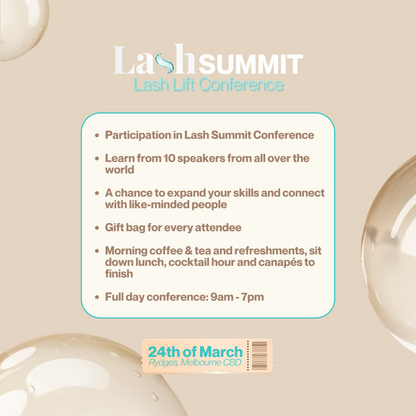 Lash Summit - Conference Main Day Ticket / 24 March 2025