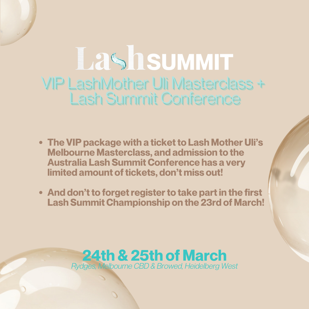 Lash Summit -  LashMother Uli VIP package (includes Conference Main Day ticket) - 24 - 25 March 2025