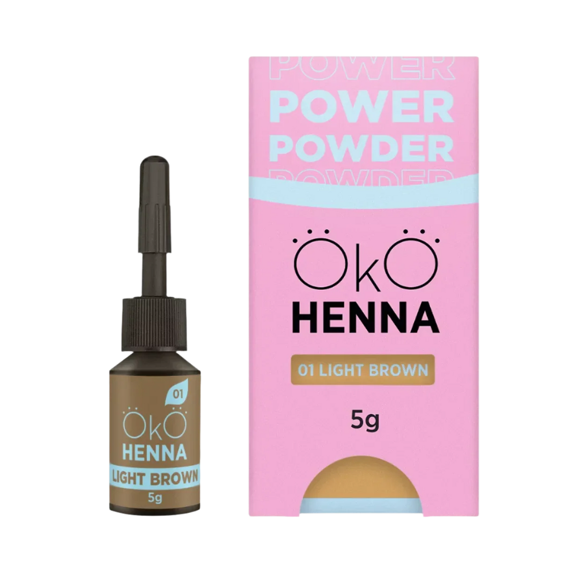 OkO - Power Powder Henna, 5g - Choose Your Colour