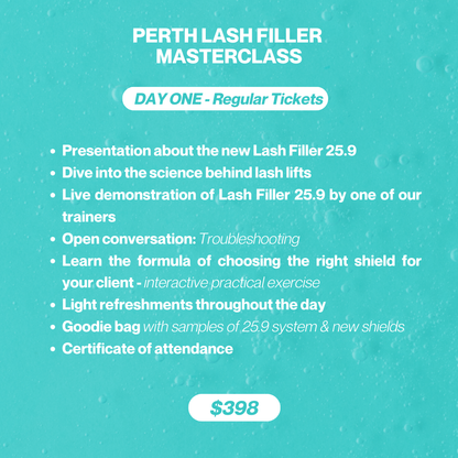 InLei Lash Filler Perth Masterclass - 28th of July