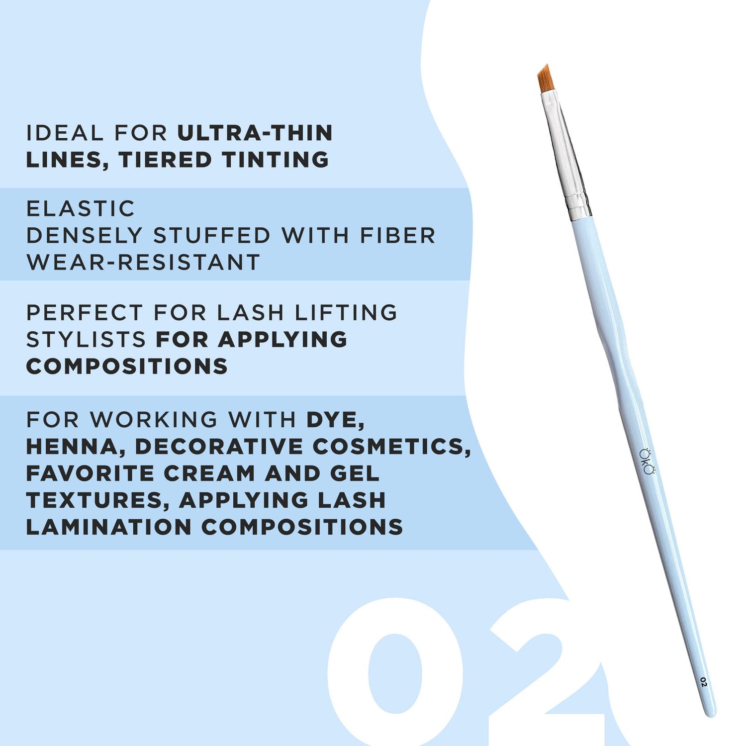 OkO - Mini Angled Brush 