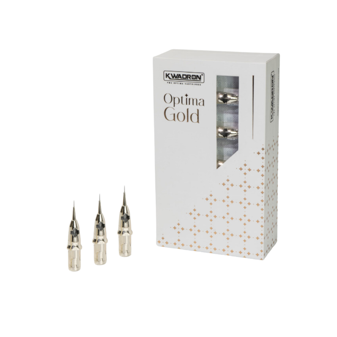 KWADRON - Optima GOLD Cartridges - 1 Round Liner 0.35mm (35/1RLLT) 20 Pcs