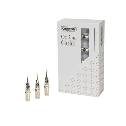 KWADRON - Optima GOLD Cartridges - 1 Round Liner 0.35mm (35/1RLLT) 20 Pcs