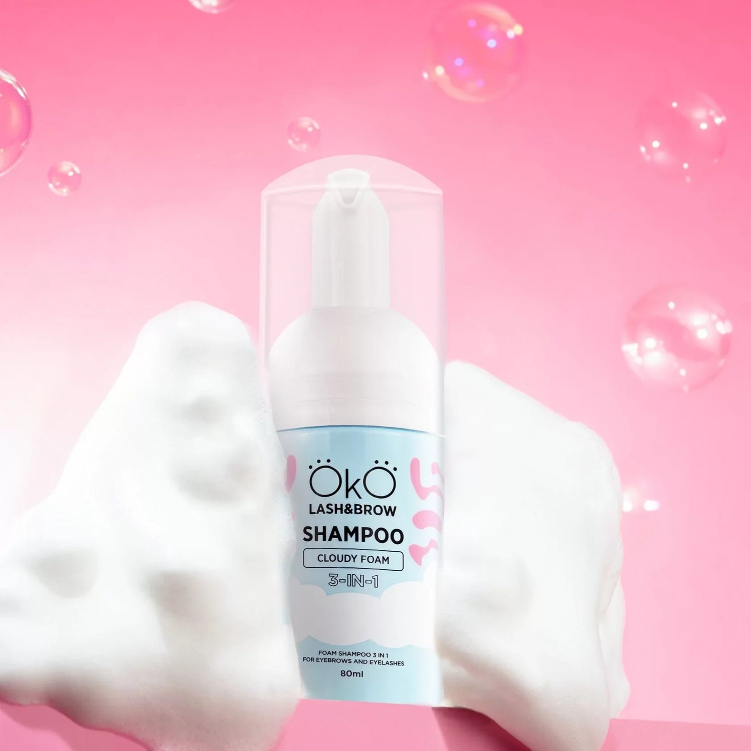 OkO - Shampoo Cloudy Foam 3-in-1, 80ml