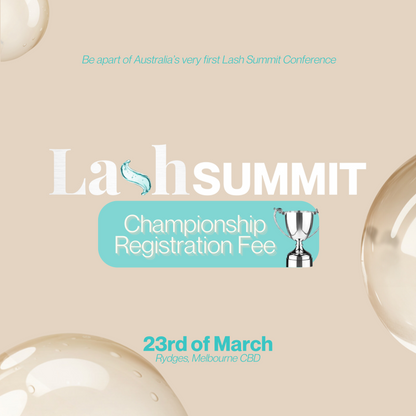 Lash Summit - Championship Registration Fee / 23 March 2025