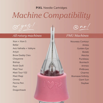 TINA DAVIES - PIXL Cartridges - 3 Round Shader 0.25mm (.25MM 3RS LT)