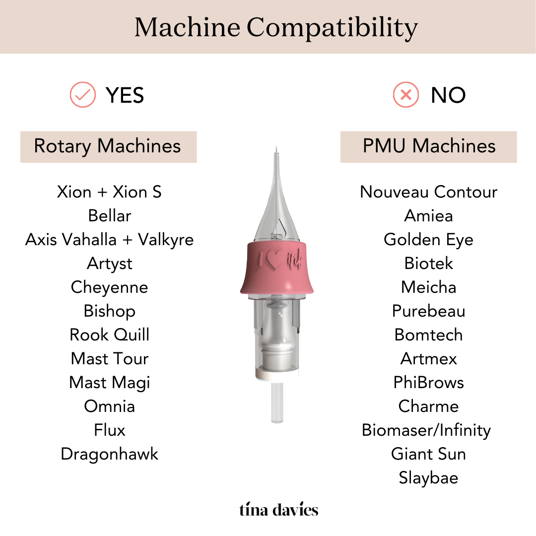 TINA DAVIES - Needle Cartridges (10pcs)