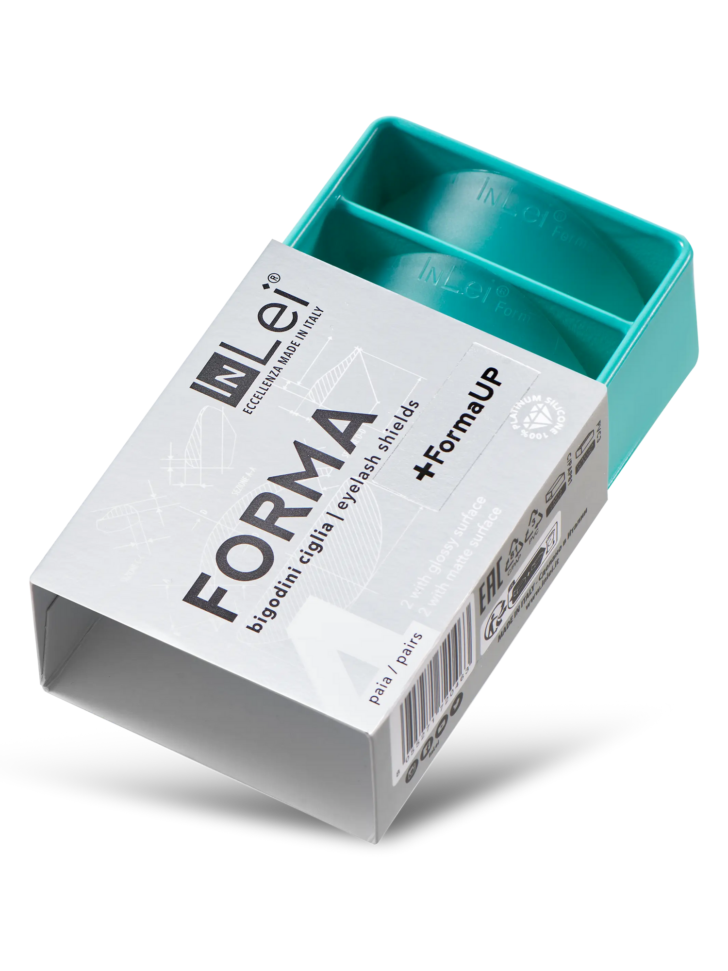 InLei® - FORMA + FORMA UP NEW Universal Eyelash Shields (4 pairs in a pack)