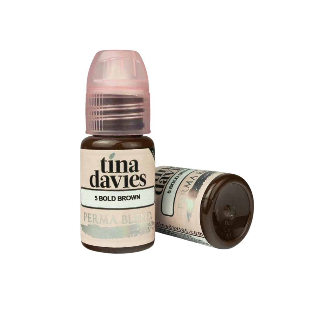 TINA DAVIES - I Love Ink BROW Pigment - Bold Brown 15ml