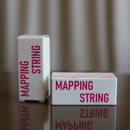 BROWED - HOT PINK MAPPING STRING