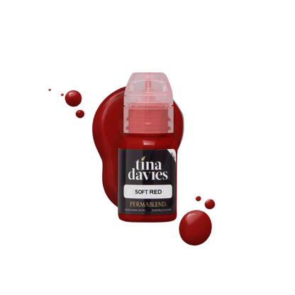 TINA DAVIES - I Love Ink LIP Pigment - Soft Red, 15ml