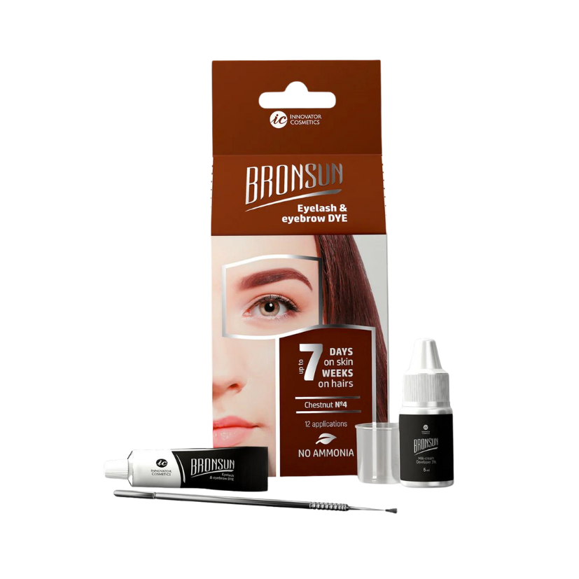 BRONSUN - Eyelash and Eyebrow Dye Home Kit (Choose Your Colour)