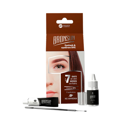 BRONSUN - Eyelash and Eyebrow Dye Home Kit (Choose Your Colour)