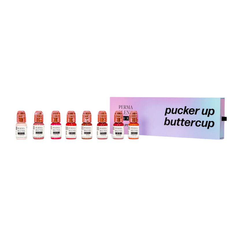 PERMA BLEND - Luxe - Pucker Up Buttercup Lip Set