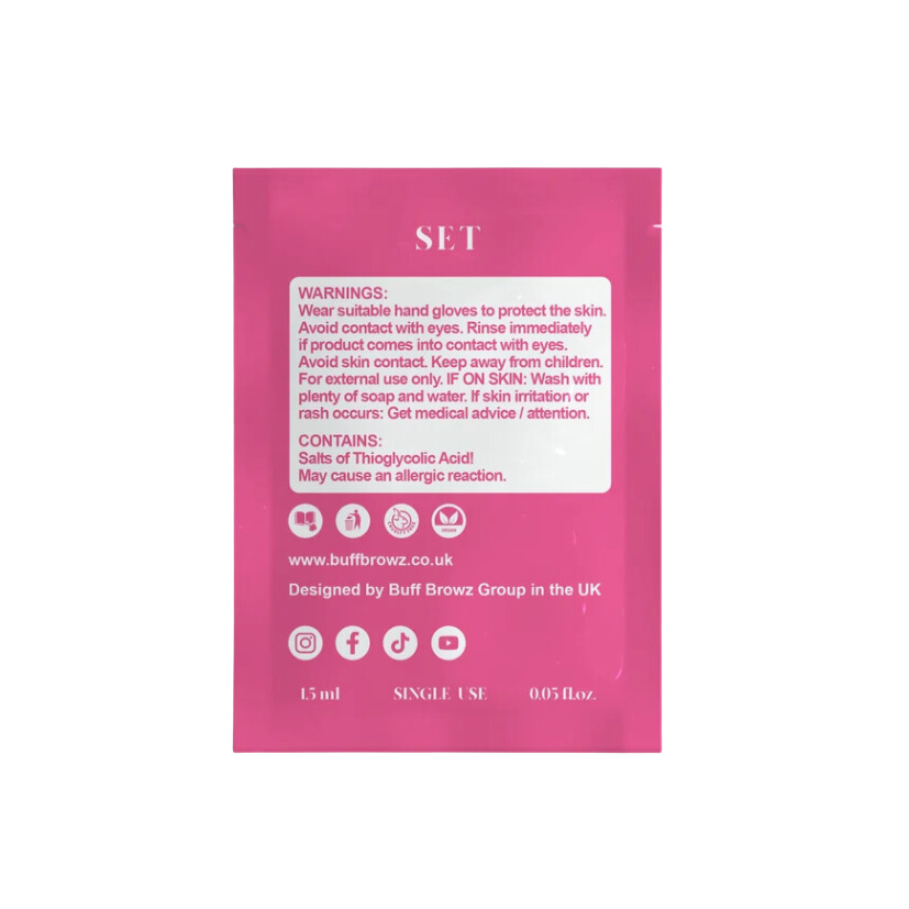 BUFF LASHES - Lash Lift - Step 2 (Set) Sachets 10pk