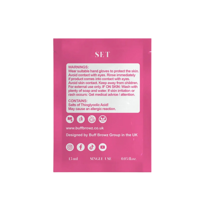 BUFF LASHES - Lash Lift - Step 2 (Set) Sachets 10pk