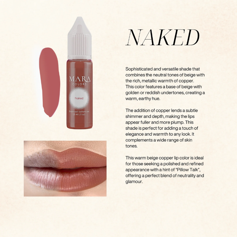 MARA PRO - Lip Pigment - Naked, 15ml