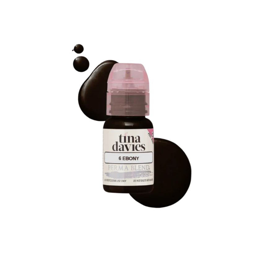 TINA DAVIES - I Love Ink BROW Pigment - Ebony 15ml