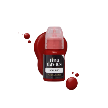 TINA DAVIES - I Love Ink LIP Pigment - Soft Red, 15ml