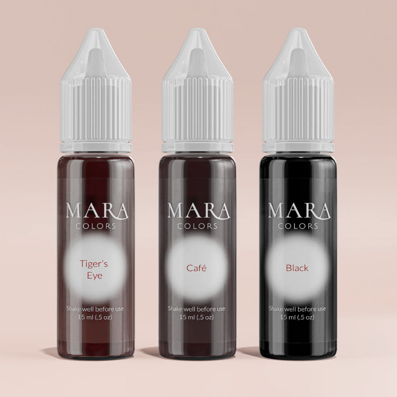 MARA PRO - Dreamy Eyeliner Pigment Set (3 x 15ml)