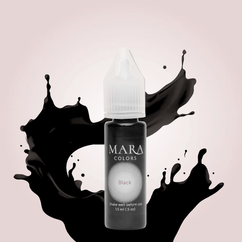 MARA PRO - Eyeliner Pigment - Black, 15ml