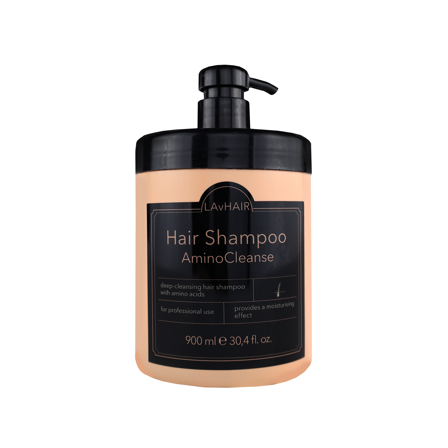 LAvHAIR - AminoCleanse - Deep Cleansing Hair Shampoo with Amino Acids, 900ml