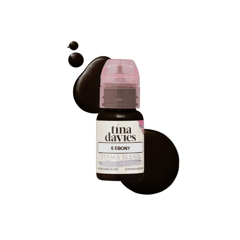 TINA DAVIES - I Love Ink BROW Pigment - Ebony 15ml