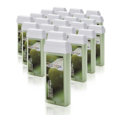 ITALWAX - Olive Oil Wax Cartridge, 24 x 100ml