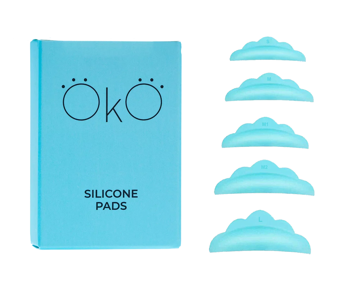 OkO - Silicone Lash Lift Pads Set (5 pairs)